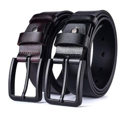 Marvo Heren Leren Riem - Royal