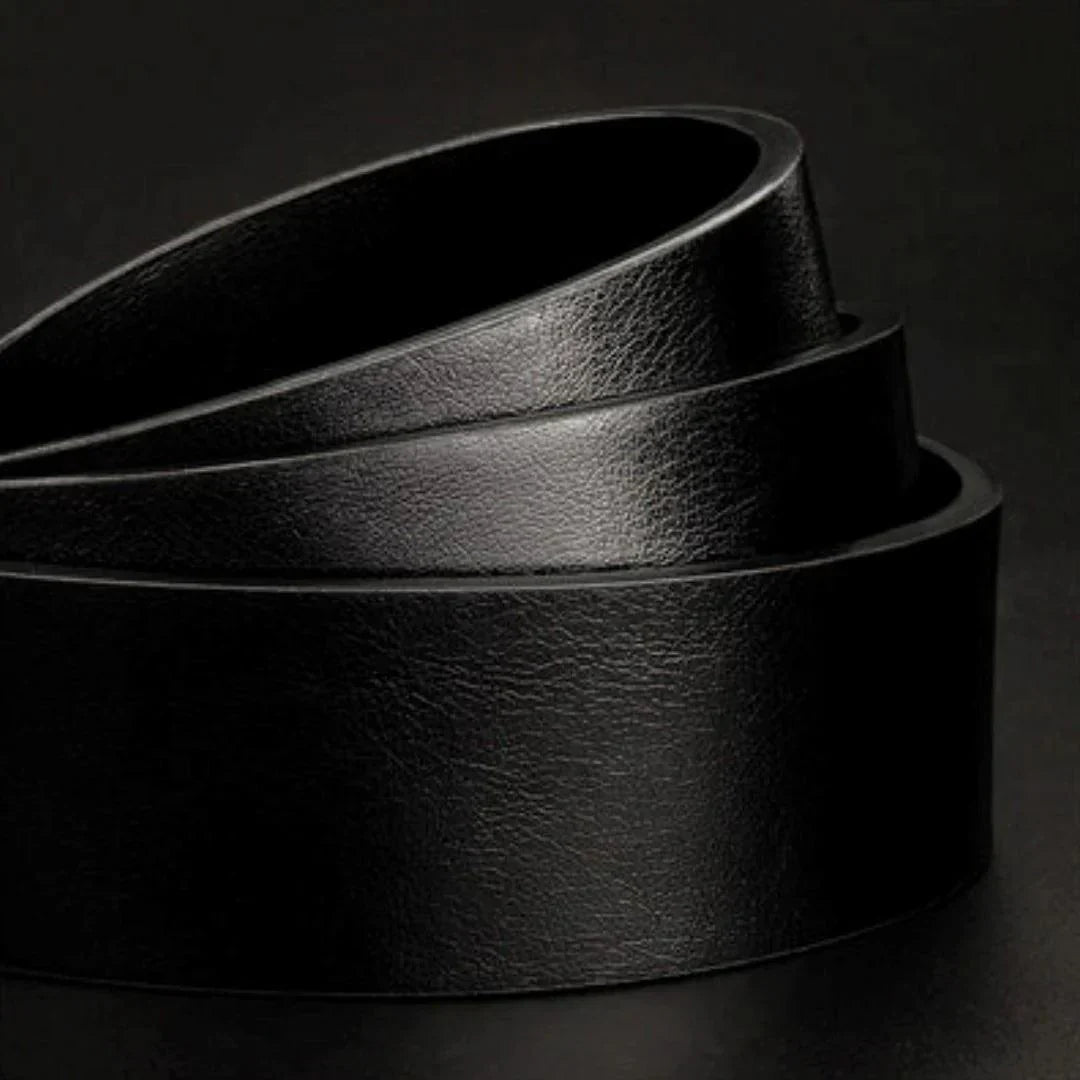 Marvo Heren Leren Riem - Royal