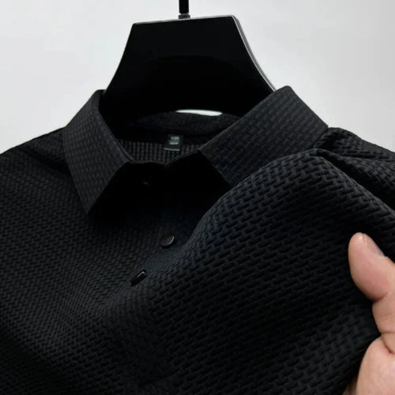 [KOOP 1, KRIJG 2] Ultra Fresh Zijde Ice Polo Shirt + Gratis Horloge