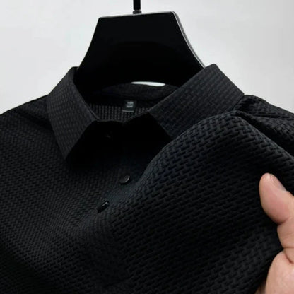 [KOOP 1, KRIJG 2] Ultra Fresh Zijde Ice Polo Shirt + Gratis Horloge