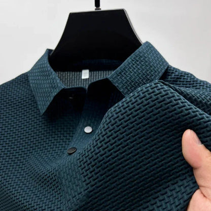 [KOOP 1, KRIJG 2] Ultra Fresh Zijde Ice Polo Shirt + Gratis Horloge
