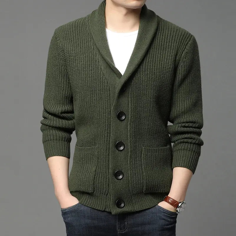 Marvo Heren Gebreide Cardigan