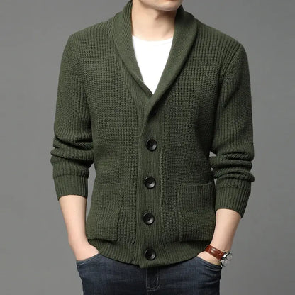 Marvo Heren Gebreide Cardigan