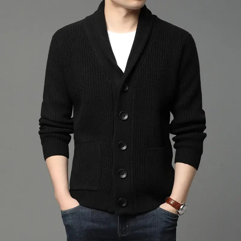 Marvo Heren Gebreide Cardigan