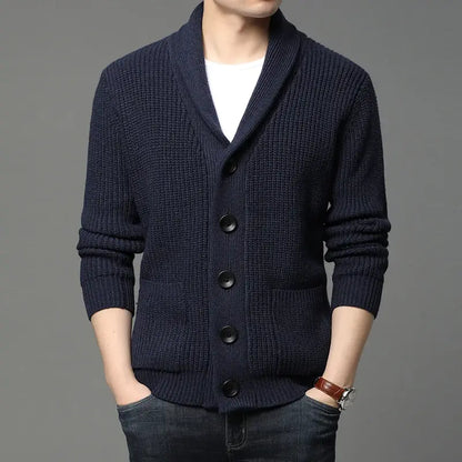 Marvo Heren Gebreide Cardigan