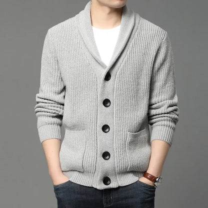 Marvo Heren Gebreide Cardigan