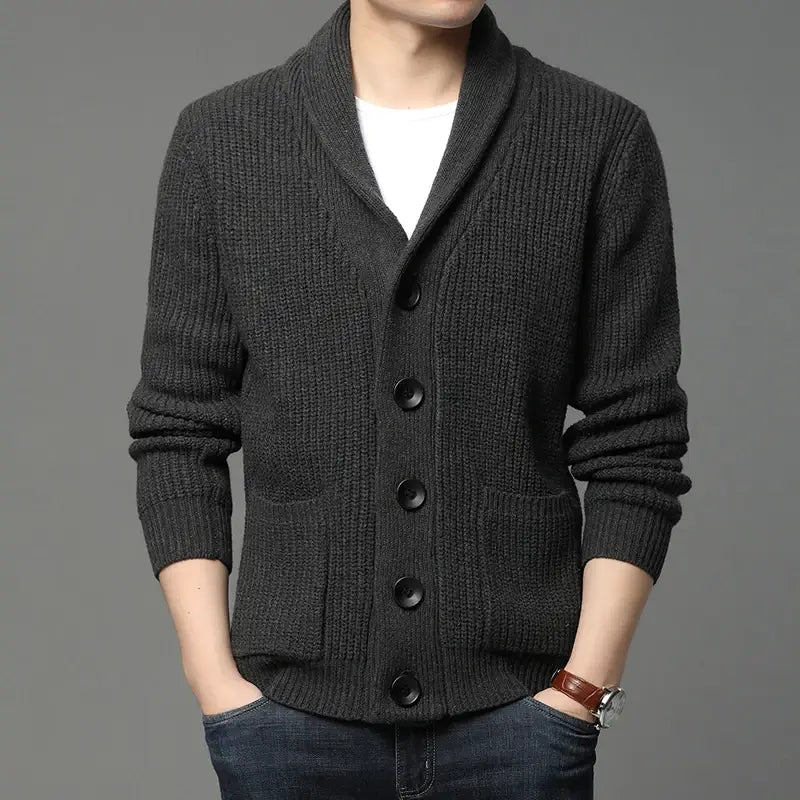 Marvo Heren Gebreide Cardigan