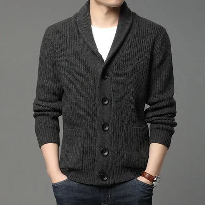 Marvo Heren Gebreide Cardigan
