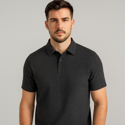 [KOOP 1, KRIJG 2] Ultra Fresh Zijde Ice Polo Shirt + Gratis Horloge