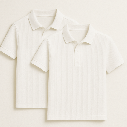 [KOOP 1, KRIJG 2] Ultra Fresh Zijde Ice Polo Shirt + Gratis Horloge