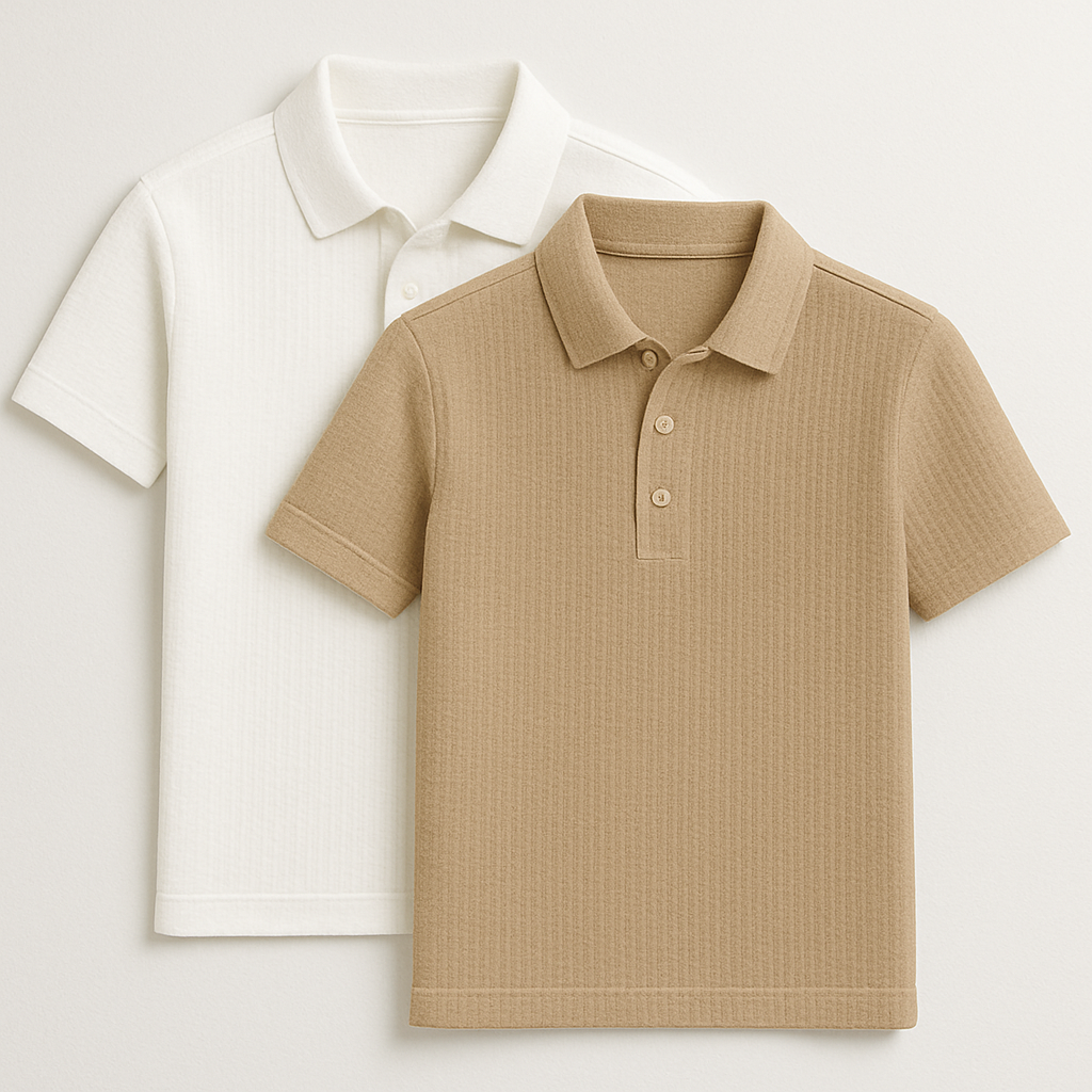 [KOOP 1, KRIJG 2] Ultra Fresh Zijde Ice Polo Shirt + Gratis Horloge