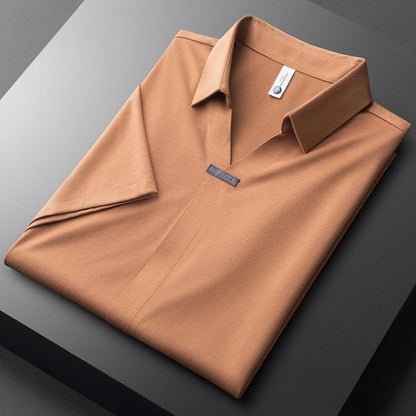 Marvo Cornelio Cotton Silk Polo Shirt