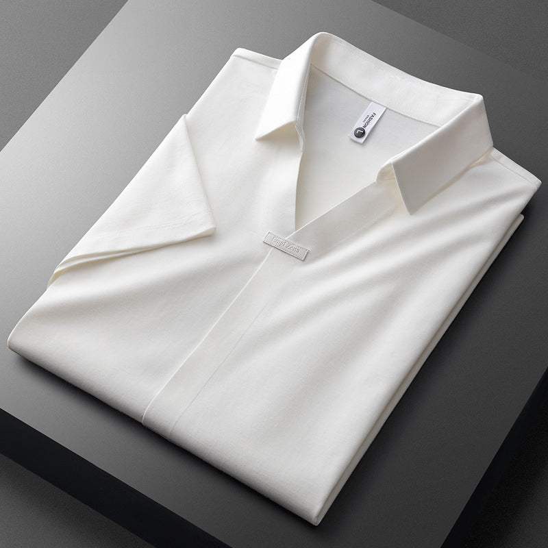 Marvo Cornelio Cotton Silk Polo Shirt