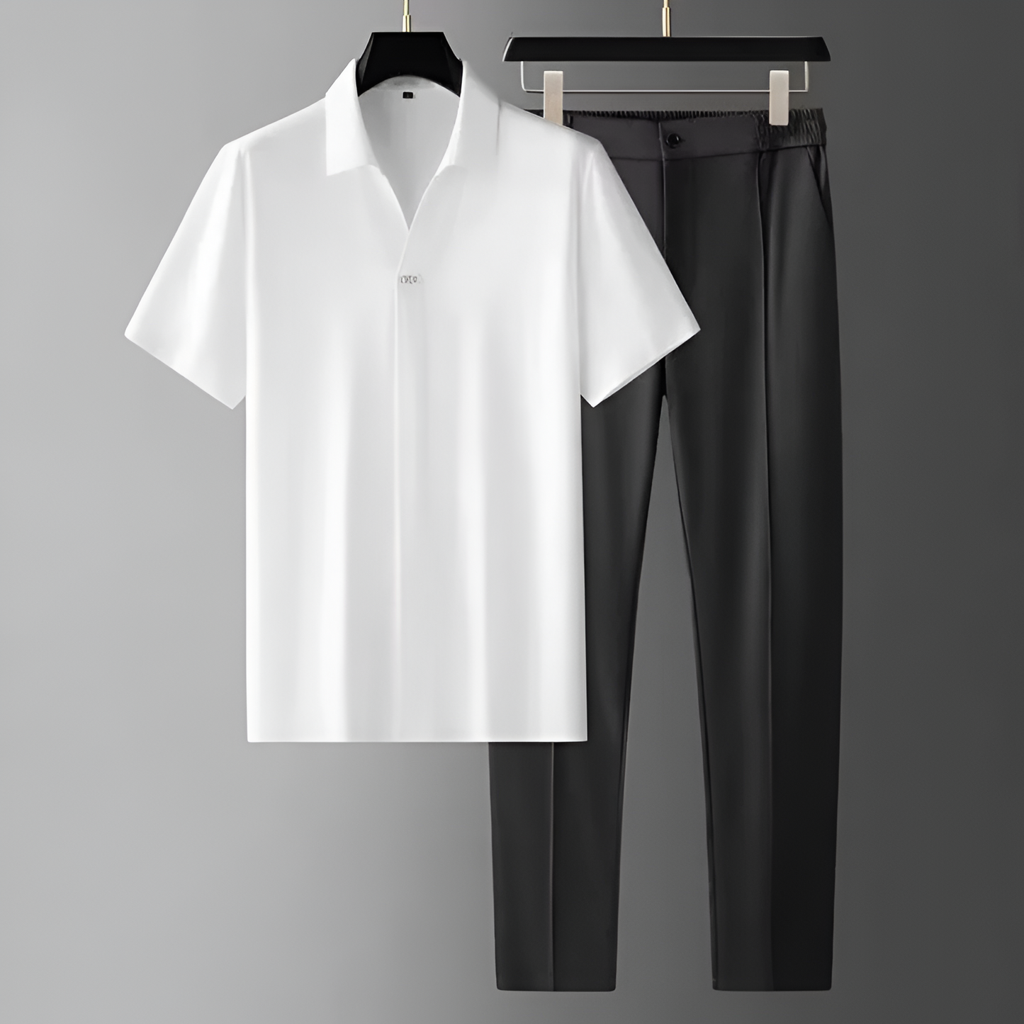 [KOOP 1, KRIJG 2] DryStretch Poloset voor Mannen + Gratis Horloge