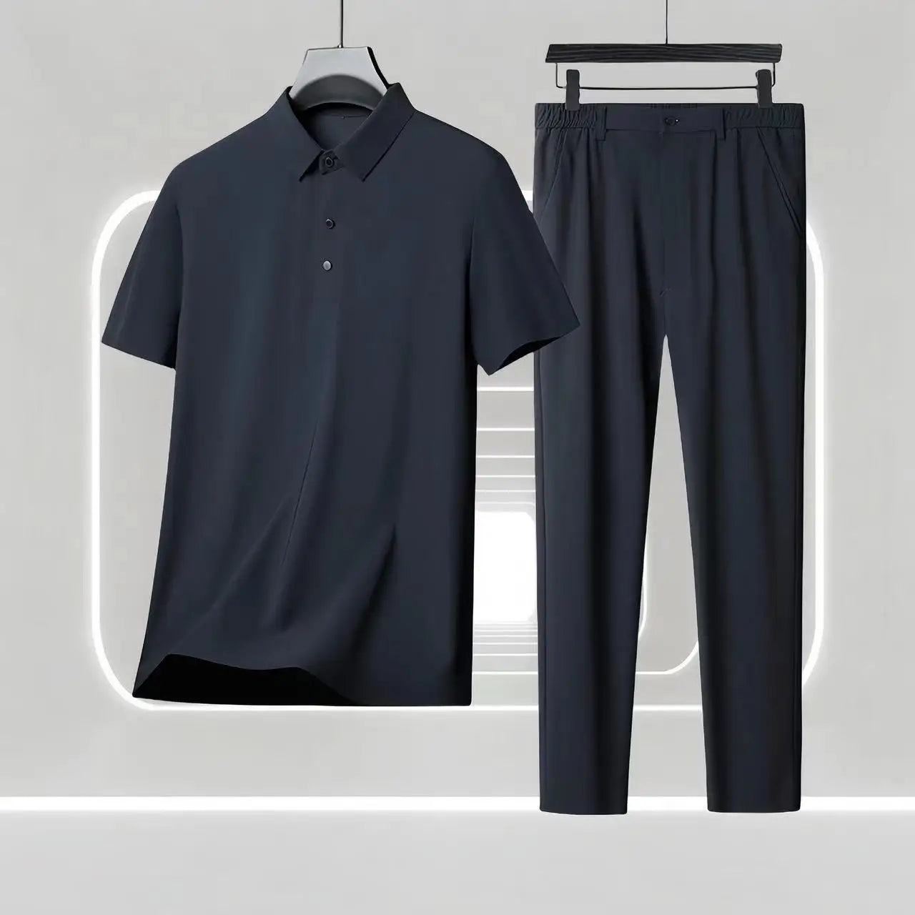 [KOOP 1, KRIJG 2] Ice Silk Touch Poloset + Gratis Horloge