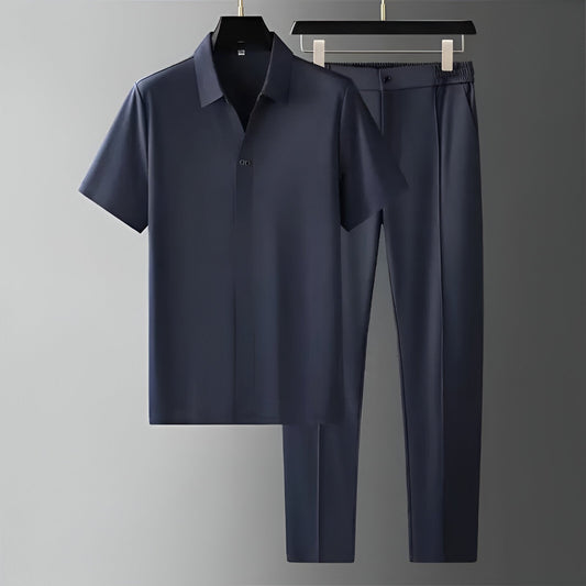 [KOOP 1, KRIJG 2] DryStretch Poloset voor Mannen + Gratis Horloge