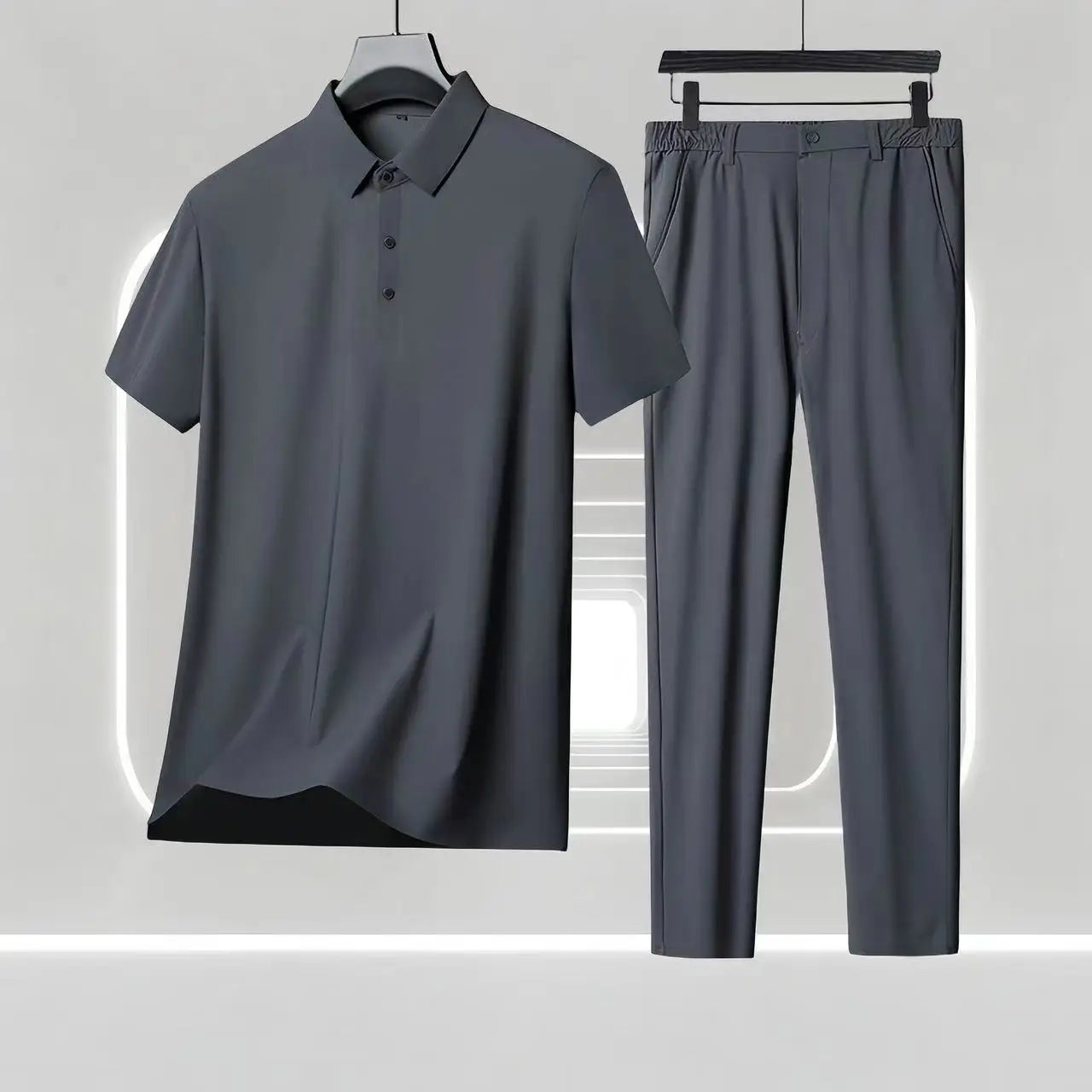 [KOOP 1, KRIJG 2] Ice Silk Touch Poloset + Gratis Horloge