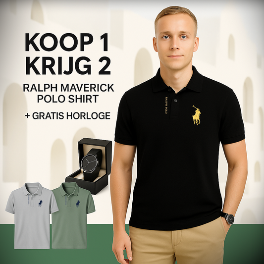 Koop 1 Krijg 2 | Ralph Maverick Polo Shirt + Gratis Horloge
