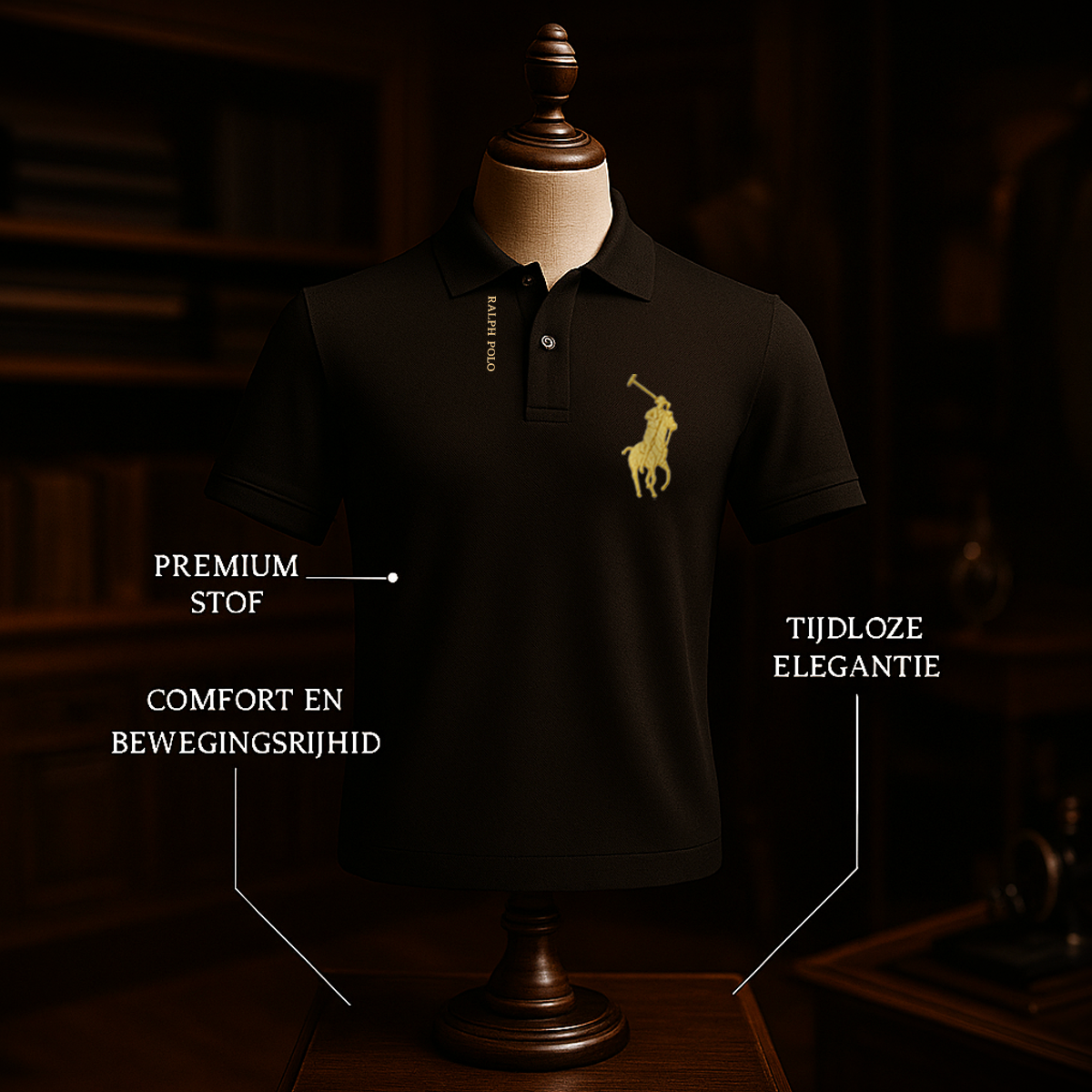Koop 1 Krijg 2 | Ralph Maverick Polo Shirt + Gratis Horloge